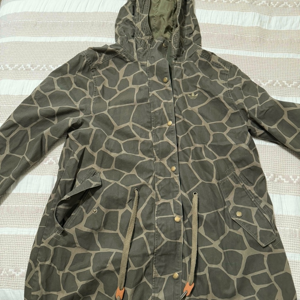 Adidas Olive Camouflage Jacket